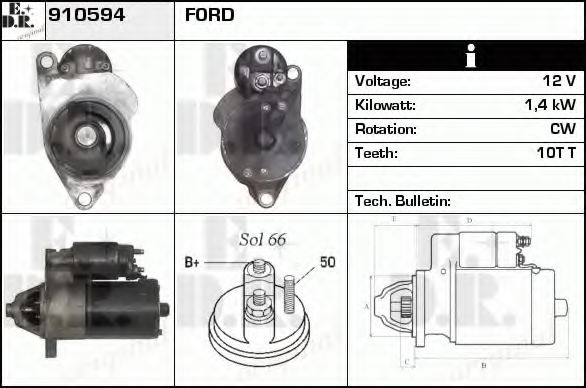 EDR 910594 Starter
